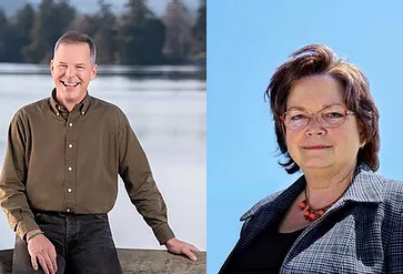 david-judy Judy Green steps down, endorses David Merner